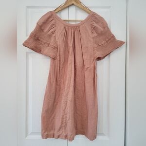 Old Navy Women's Midi Dress in Dusty Pink
